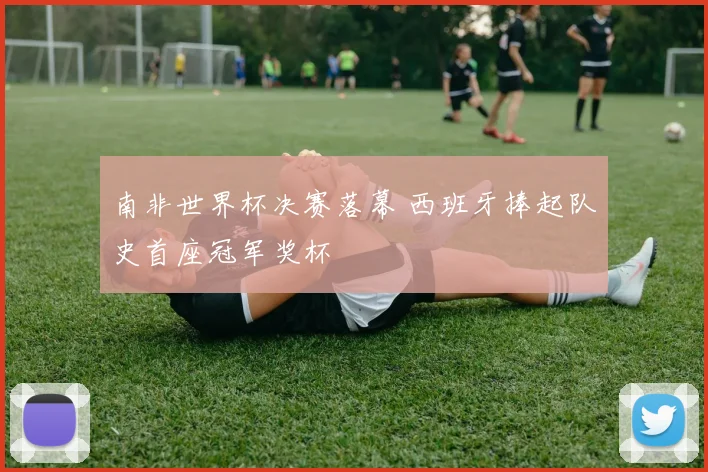 南非世界杯决赛落幕 西班牙捧起队史首座冠军奖杯