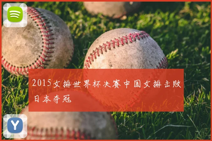 2015女排世界杯决赛中国女排击败日本夺冠