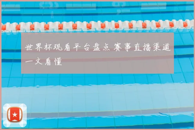 世界杯观看平台盘点 赛事直播渠道一文看懂