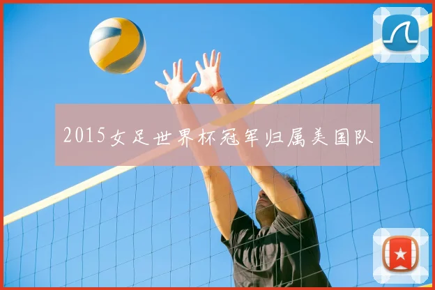 2015女足世界杯冠军归属美国队