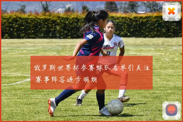 俄罗斯世界杯参赛球队名单引关注 赛事阵容逐步明朗